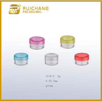 Plastic Cosmetic Jar